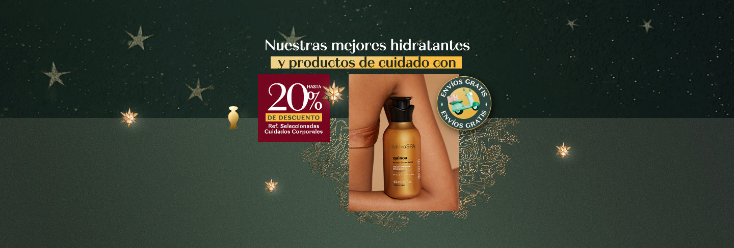 Productos para el cuidados corporales 20% dcto