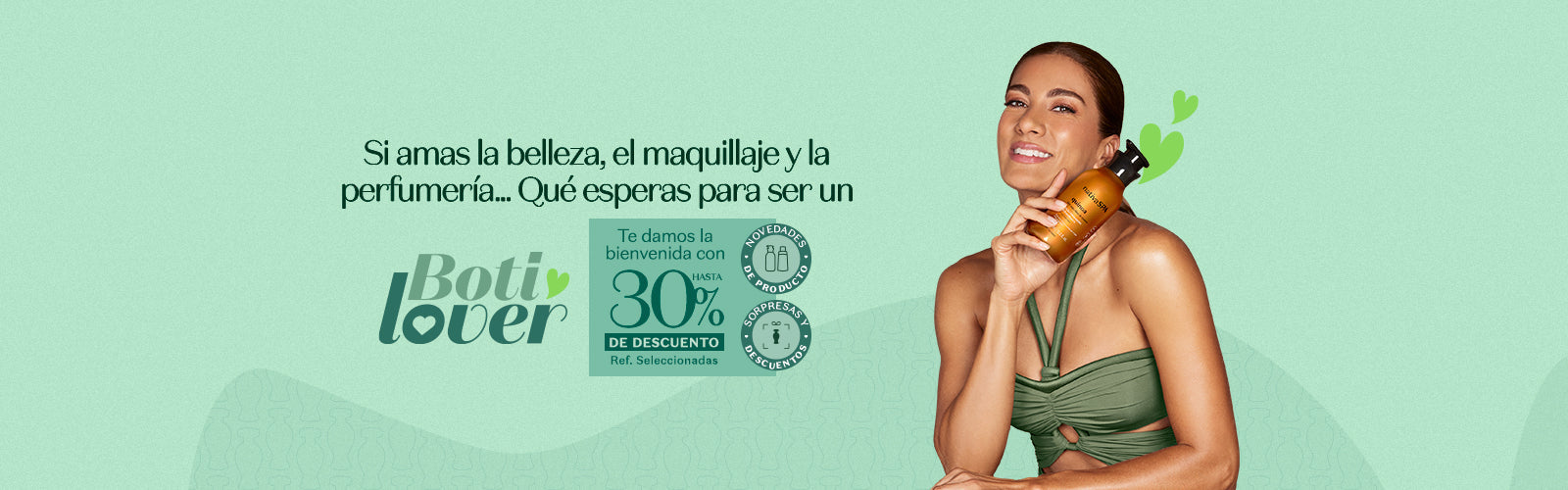 Productos de belleza recomendados hasta 30% dcto