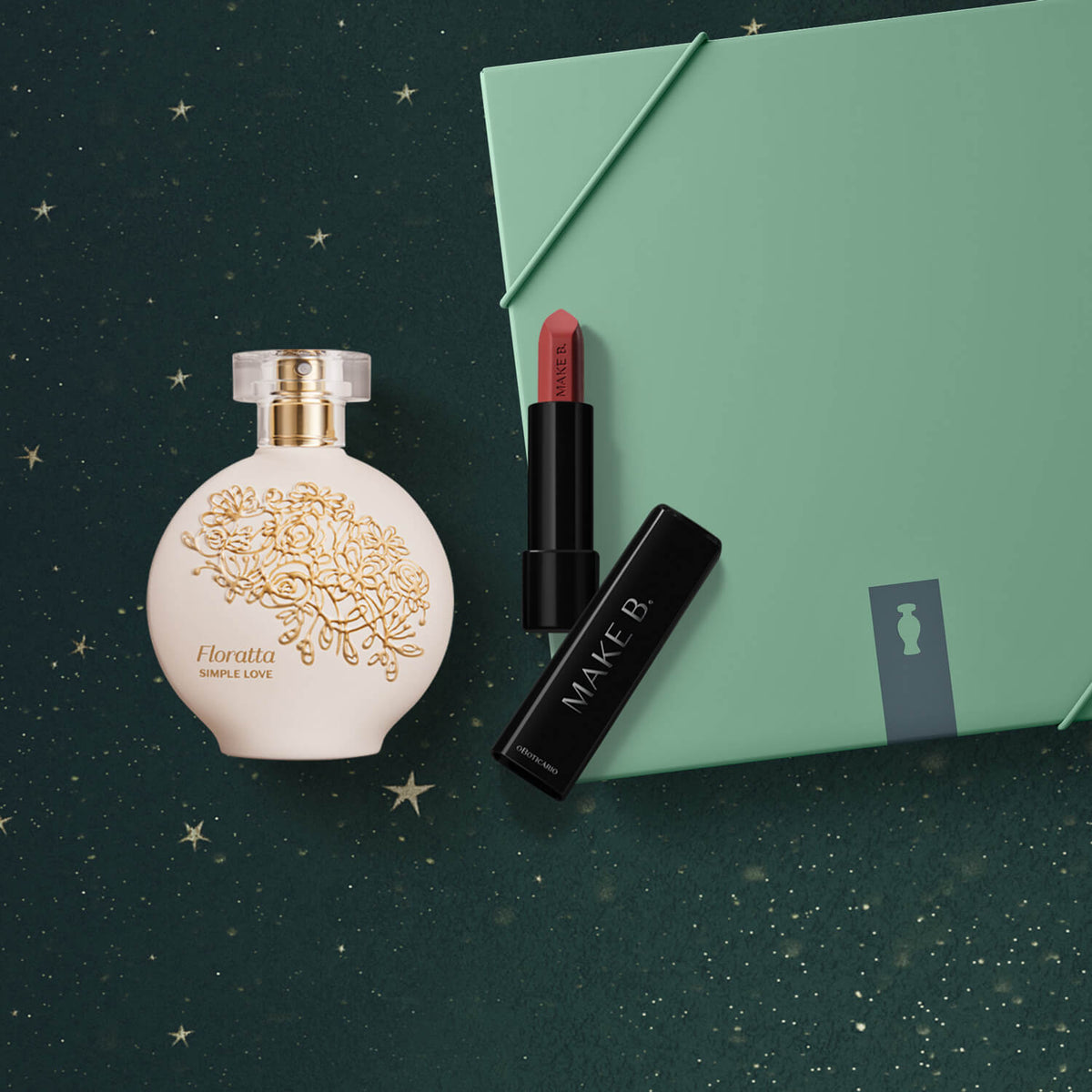 compra en línea Combo de regalo de navidad para mujer Floratta + Make B