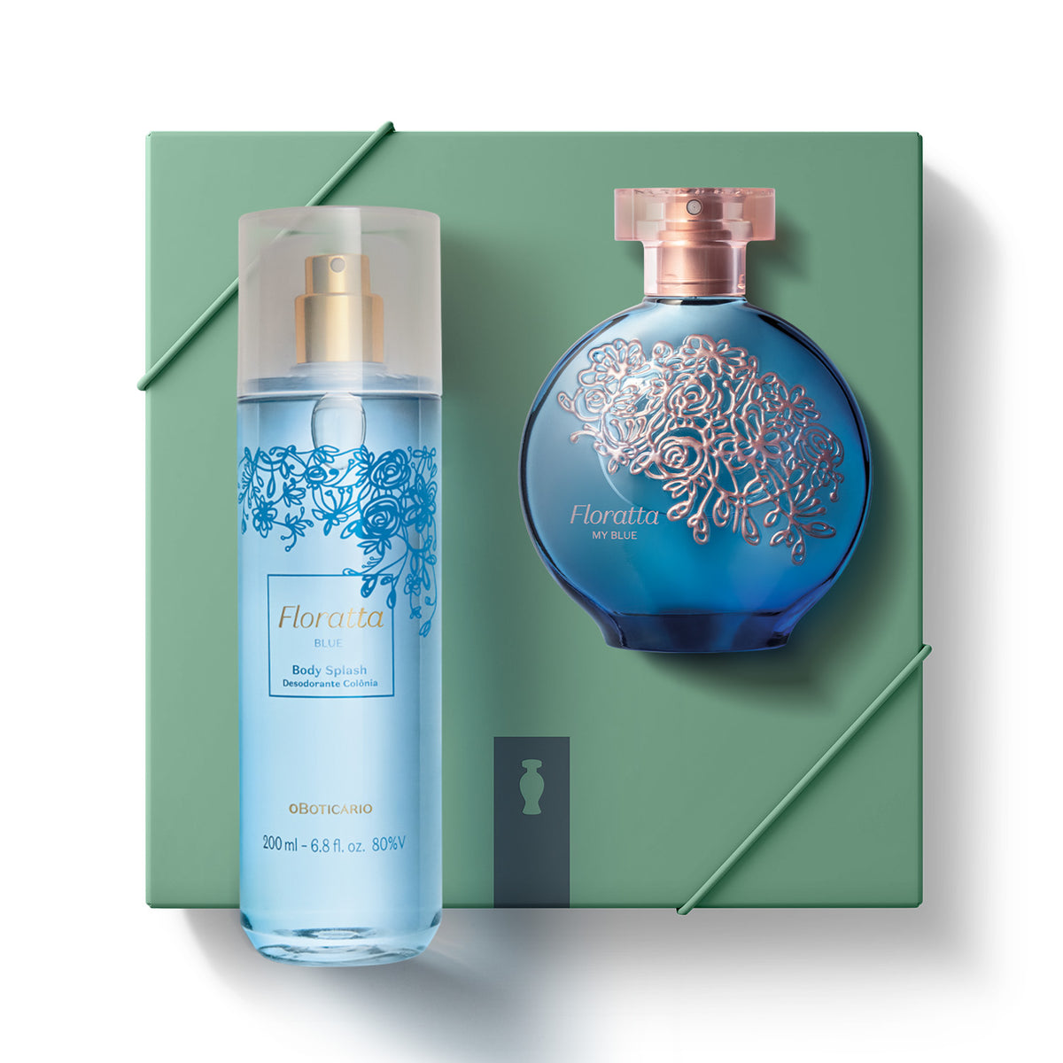 Kit de regalo de belleza para mujer floratta my blue