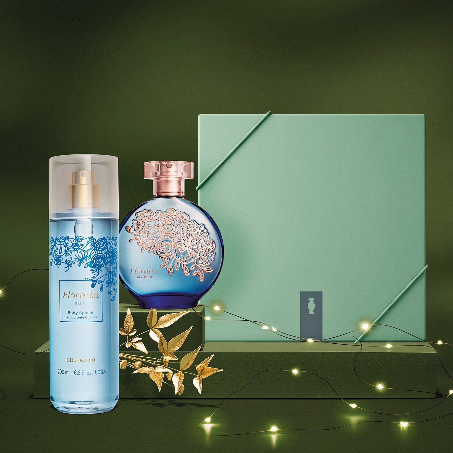 Kit de regalo de belleza para mujer floratta my blue