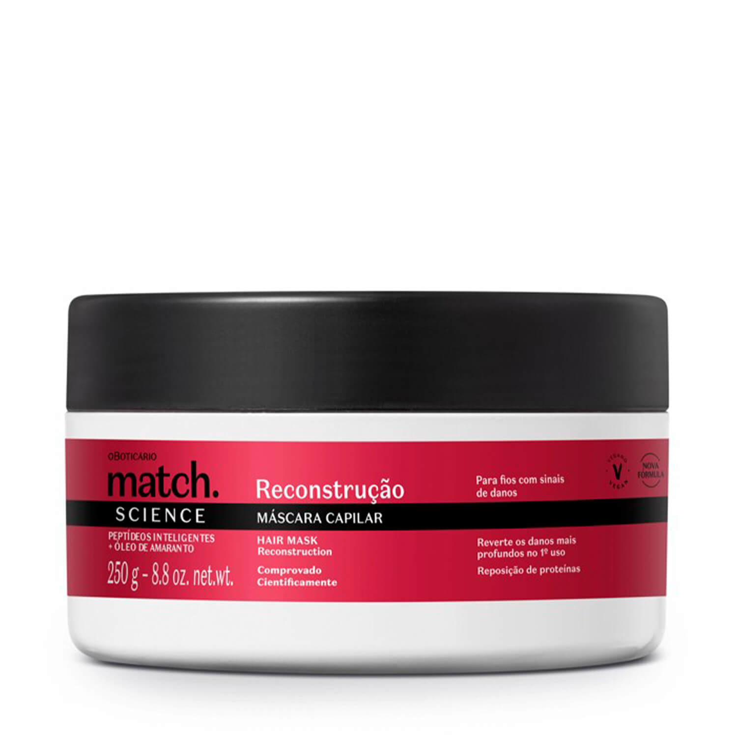 Mascarilla capilar sos reconstrucción 250G Match