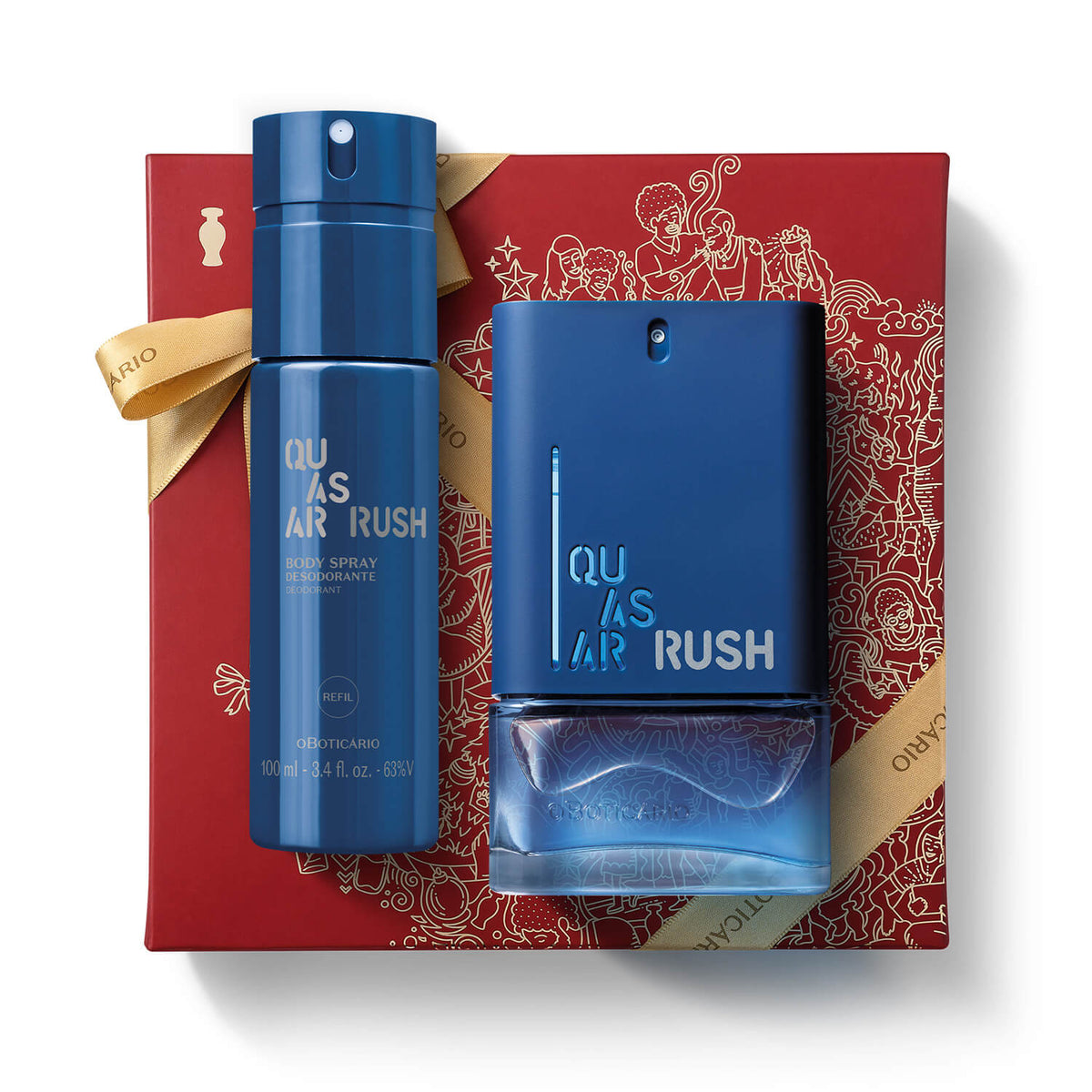 Kit de regalo de navidad Quasar Rush