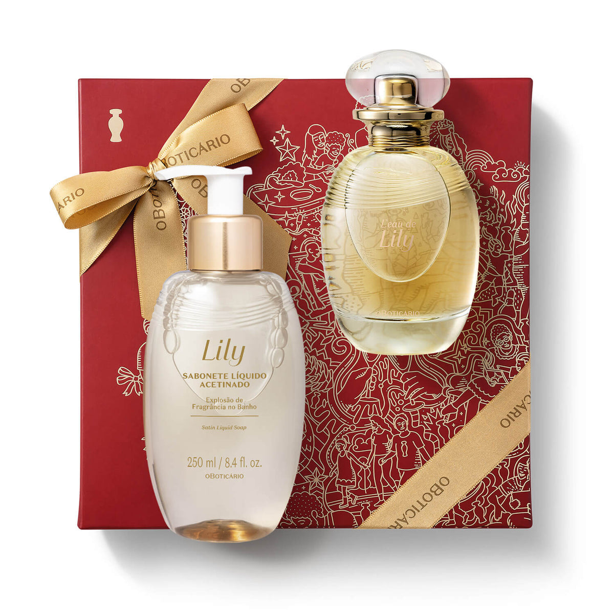 Kit de regalo de navidad para mujer Leau Lily