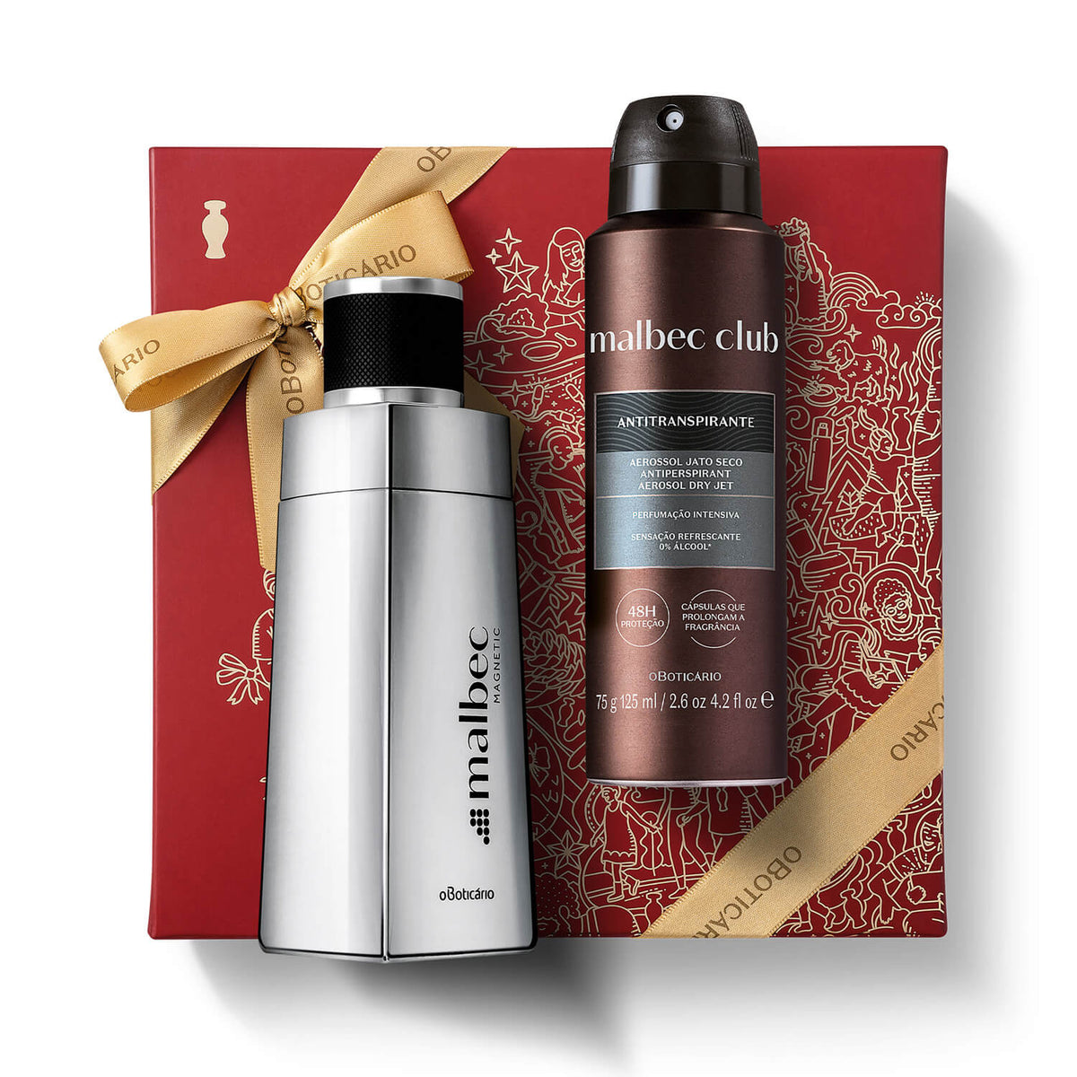 Kit de regalo de navidad para hombre Malbec magnetic