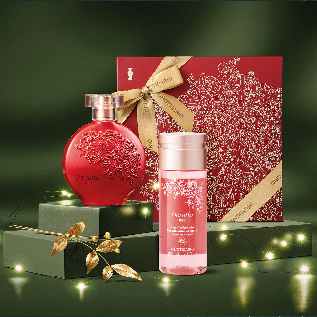 compra en línea Kit de regalo de navidad para mujer Floratta red