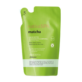 Crema Hidratante Corporal Detox Matcha 400Ml Nspa Refil